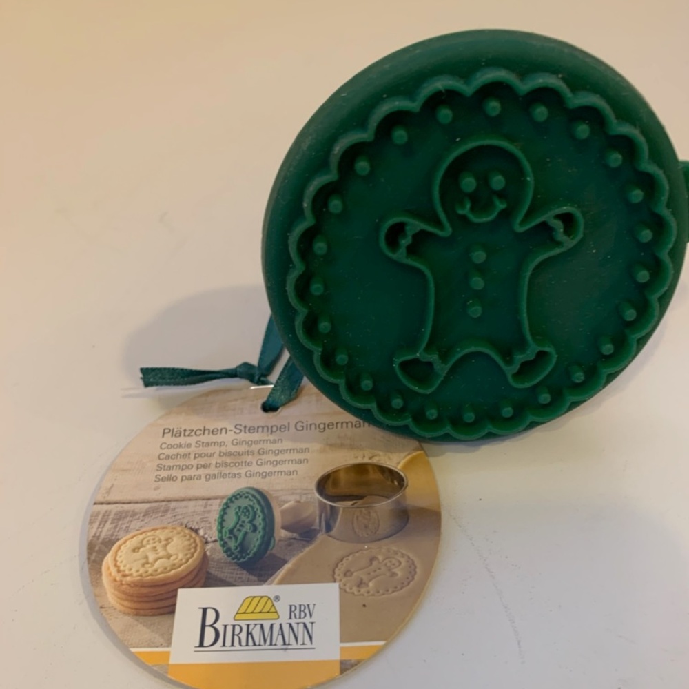 Gingerbread man Cookie Stamp